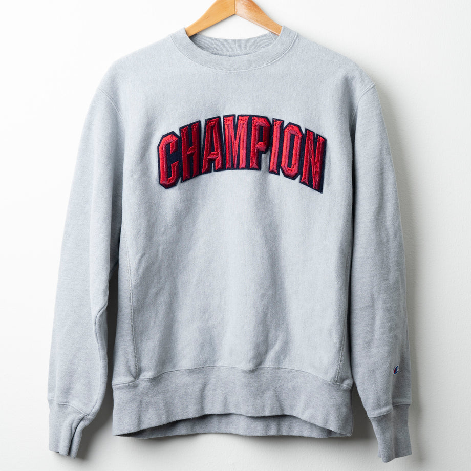 Champion varsity sweatshirt online