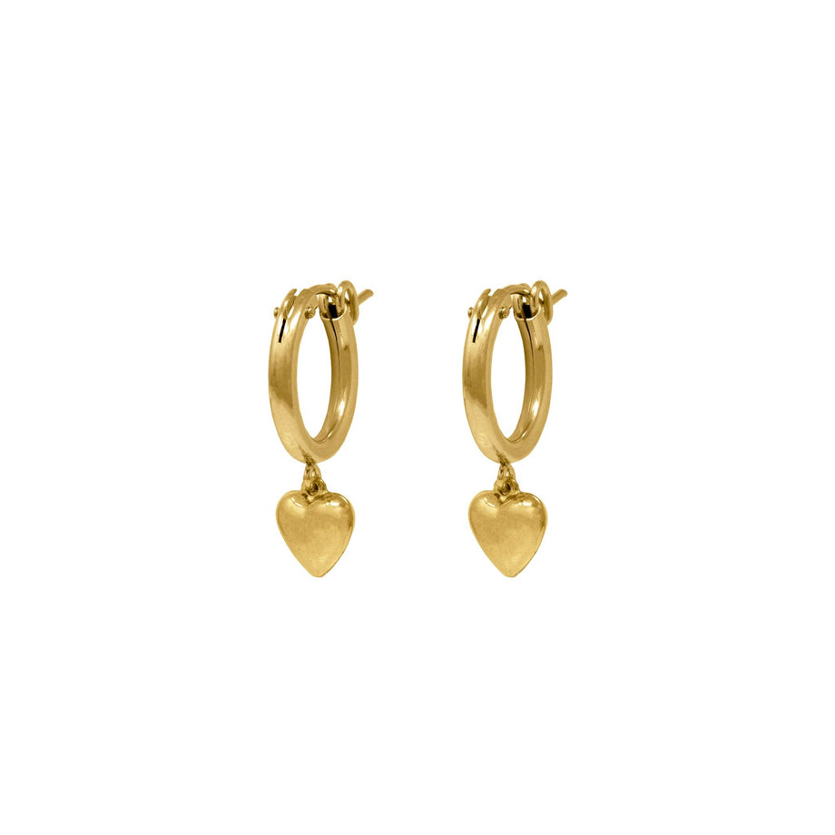 Hannah earrings: Gold – LOVE 540